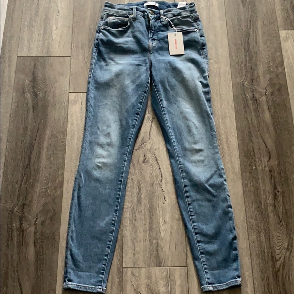 Good American good legs size 4/27 light denim wash